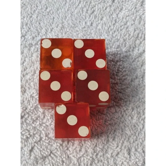 🎲 Vintage Silver City Casino 1977 Dice Lot Of 5 🎲 Rare - Picture 16 of 16